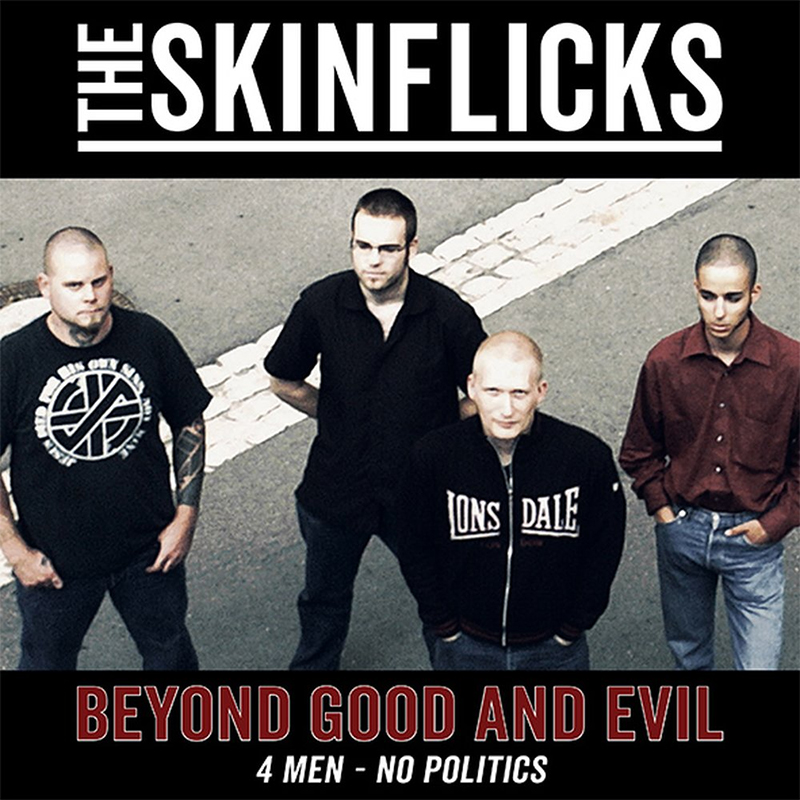 Skinflicks - Beyond good and evil, LP weiss + CD, lim. 500