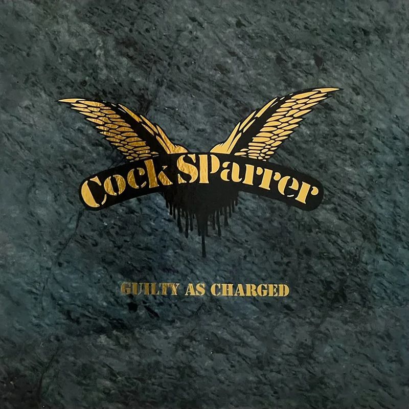 Cock Sparrer - Guilty As Charged, LP Reissue, 50th anniversary, lim. 1000 schwarz