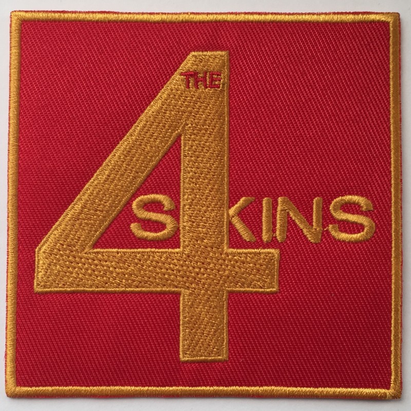 4 Skins - Logo, Aufnäher