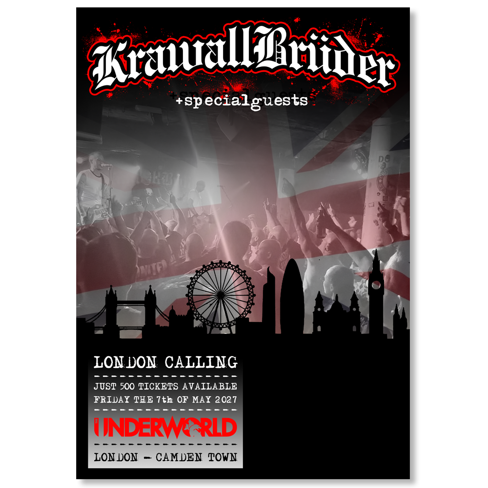 KrawallBrüder - London 07/05/27, Ticket