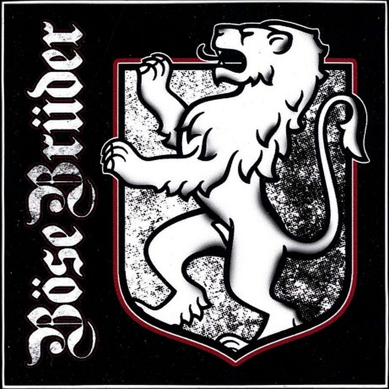 Böse Brüder - Wappen, Aufkleber