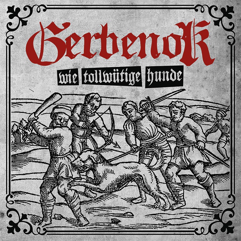 Gerbenok - Wie tollwütige Hunde, LP lim. 500, verschiedene Farben