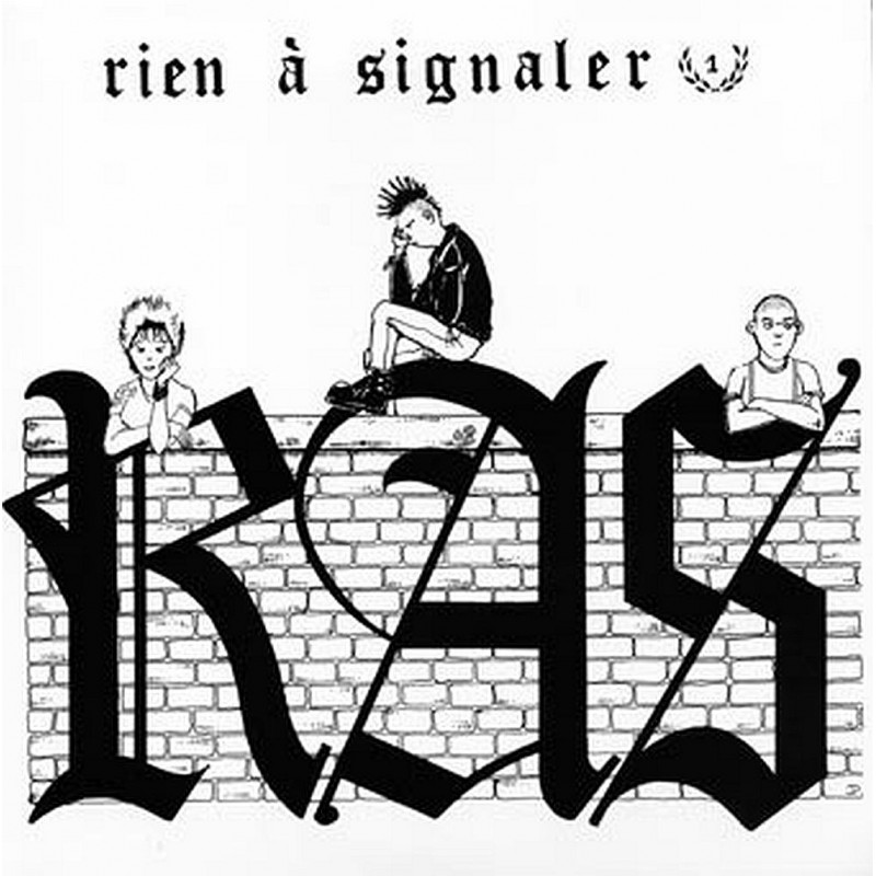 R.A.S. - Rien á Signaler, 7'' schwarz