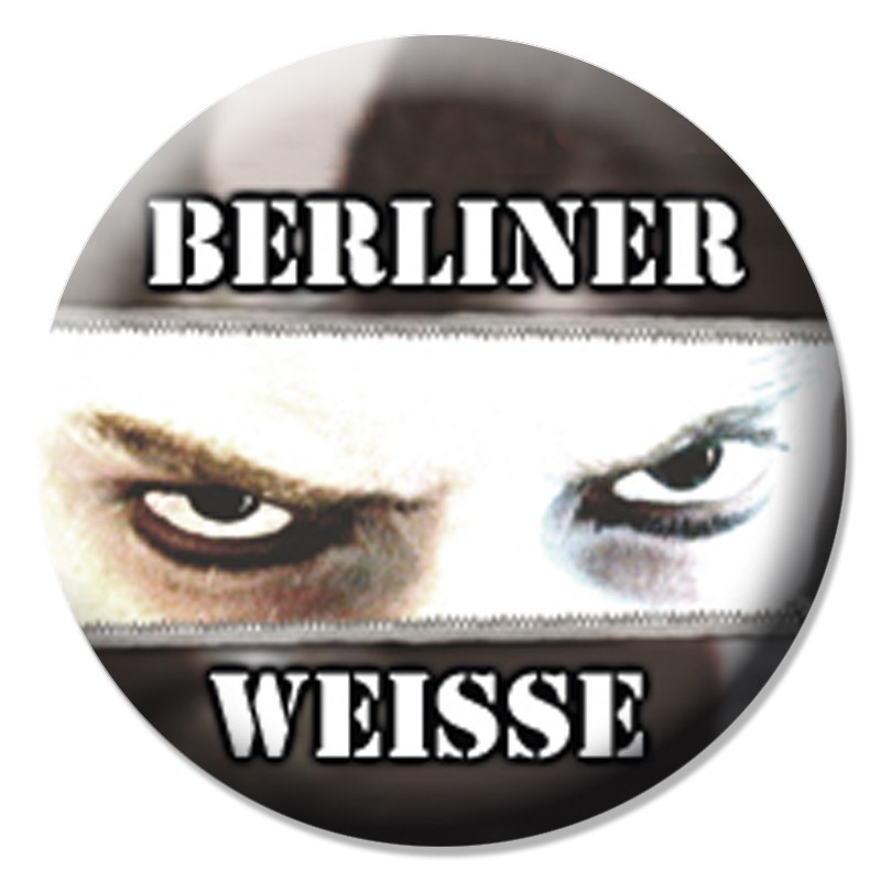 Berliner Weisse - Augen, Button   B012