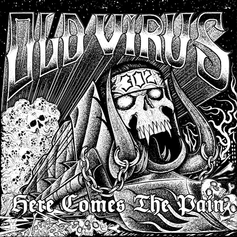Old Virus - Here comes the Pain, LP lim. 250 versch. Farben