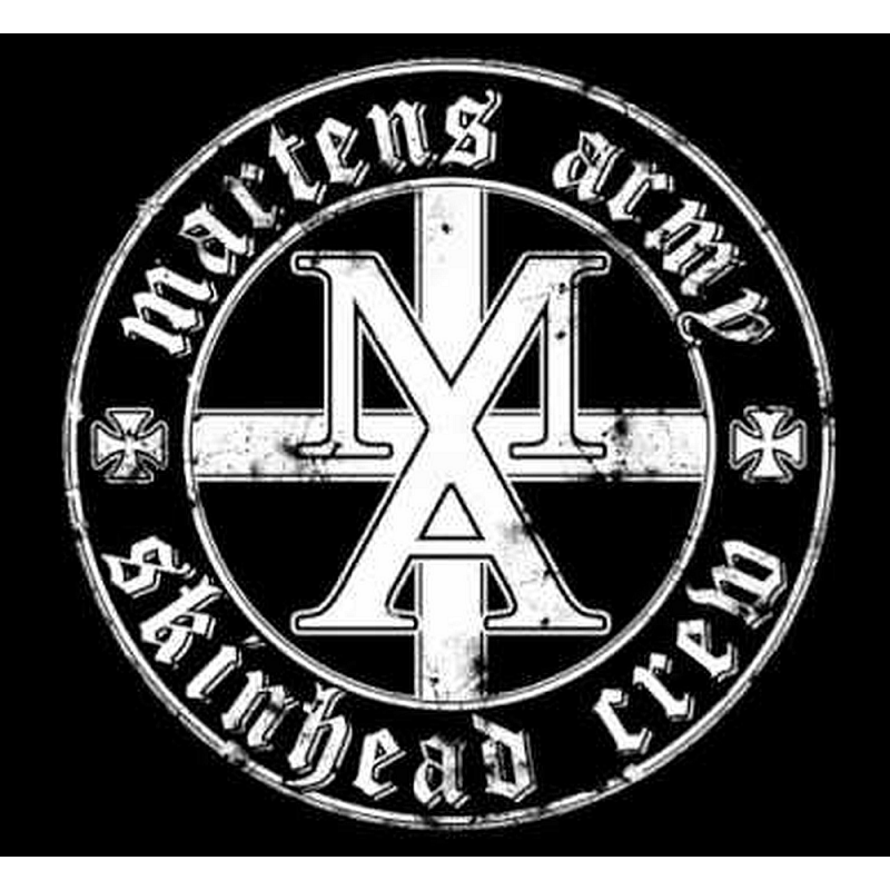 Martens Army - M.A.S.C., Aufkleber Eckig verschiedene Farben