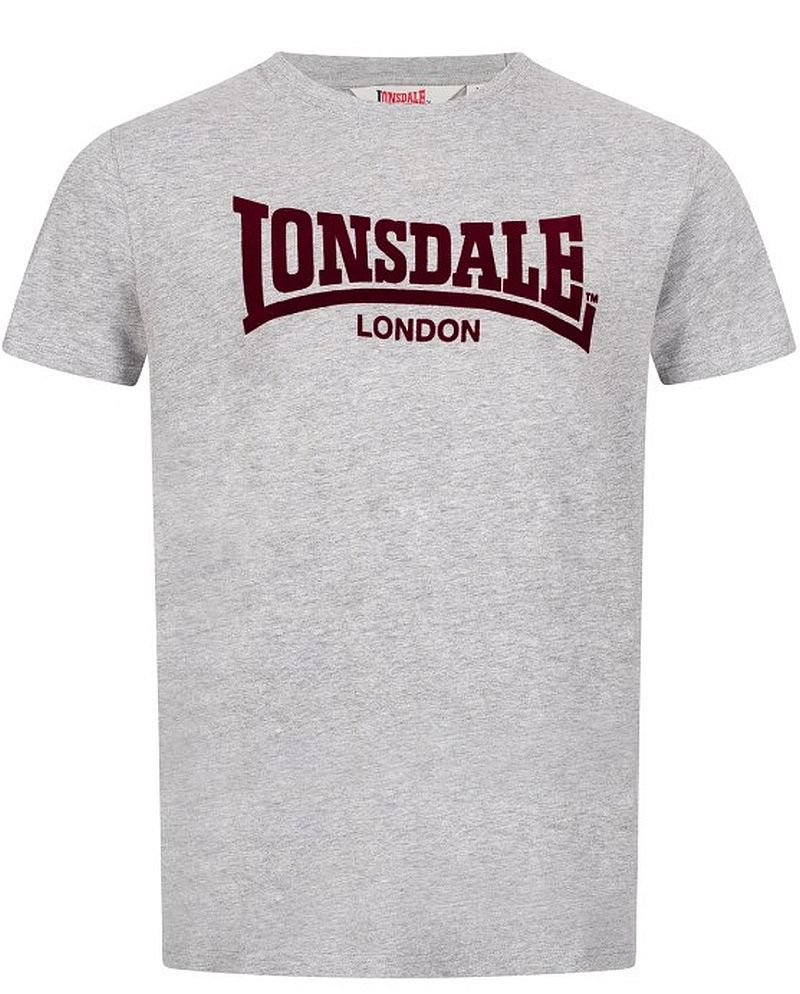 Lonsdale - One Tone, T-Shirt grau