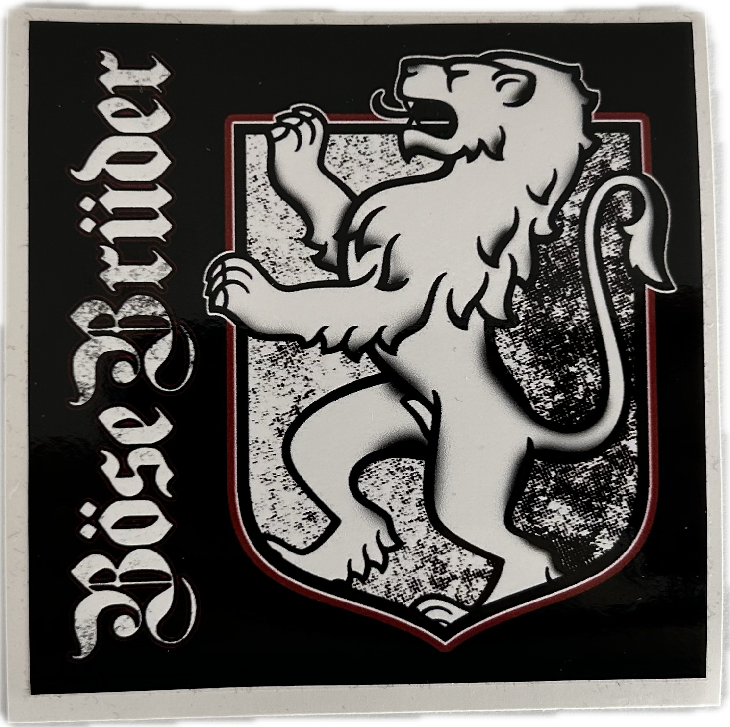 Böse Brüder - Wappen, Aufkleber