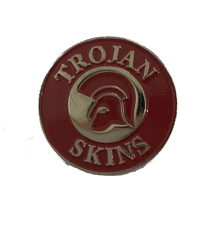 Trojan Skins rot, Pin