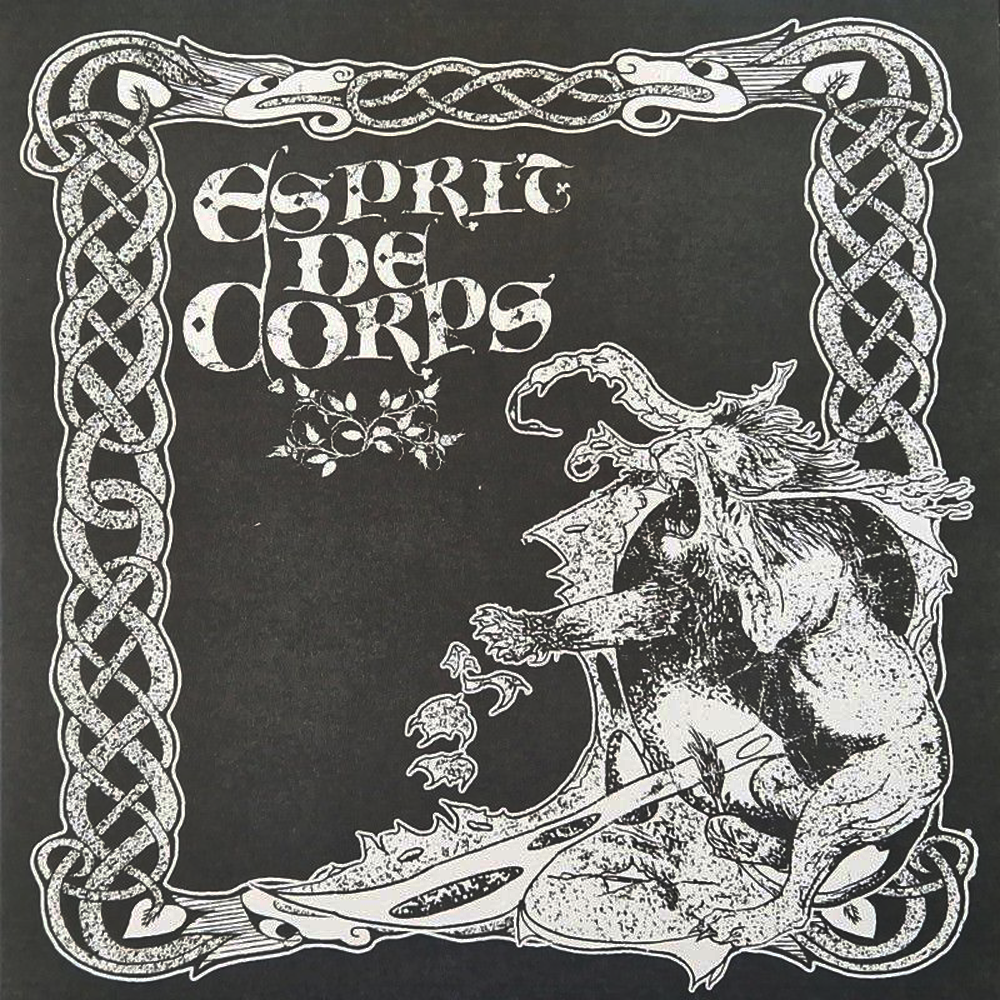 Esprit De Corps - s/t, 12" EP lim. 350 single sided schwarz