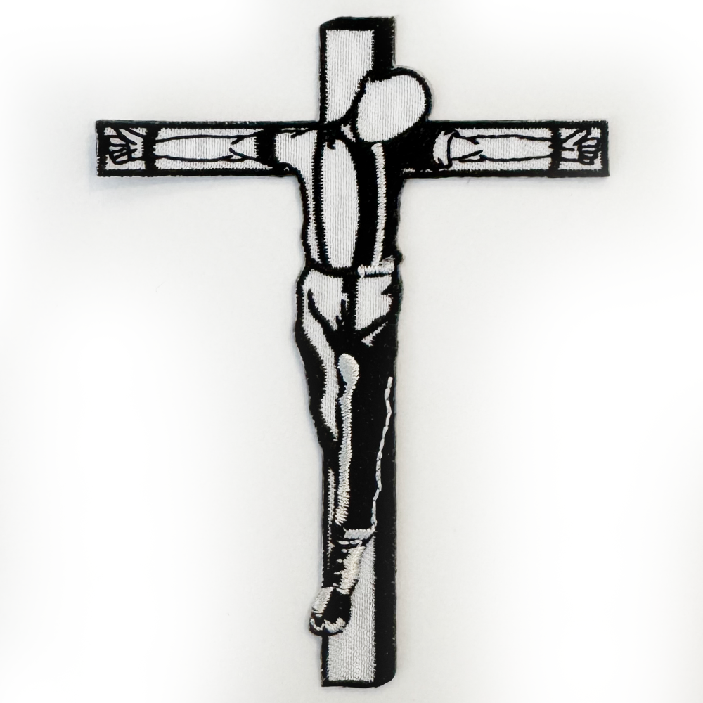 Skinhead - Crucified, Aufnäher