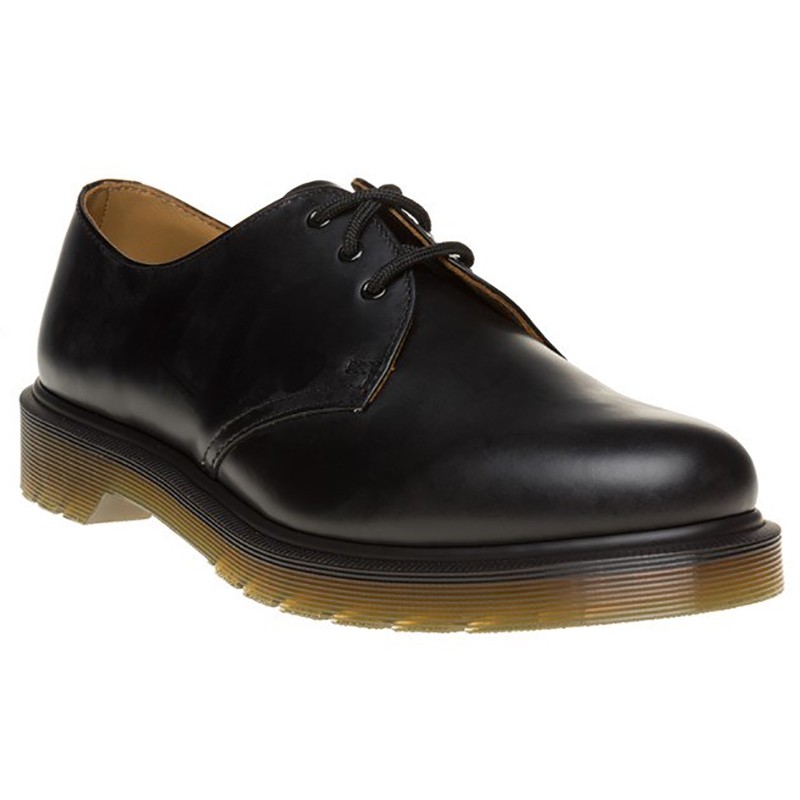 Dr. Martens - 1461 PW, 3-Loch Schuh schwarz smooth
