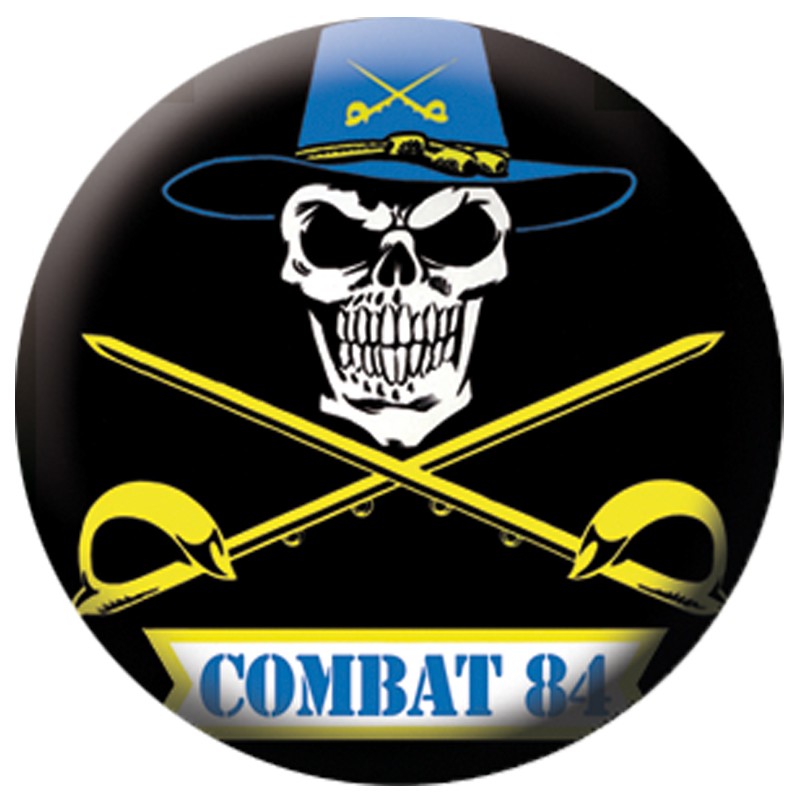 Combat 84 - Charge of the 7th cavalry, Button   B034