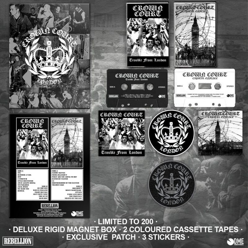 Crown Court - TFL/Capital Offence, 2 x Kassette/Tape lim. 200 Box Set