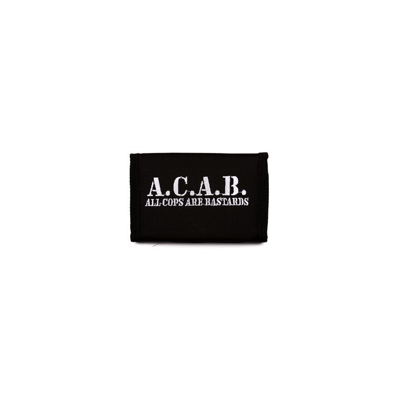 A.C.A.B., Geldbeutel schwarz