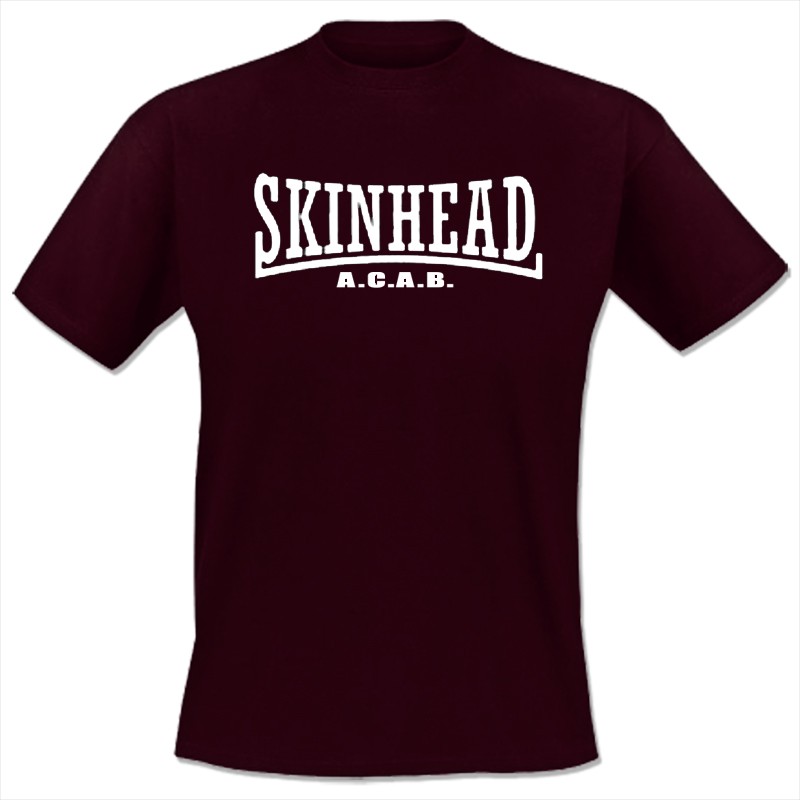 Skinhead - A.C.A.B., T-Shirt verschiedene Farben