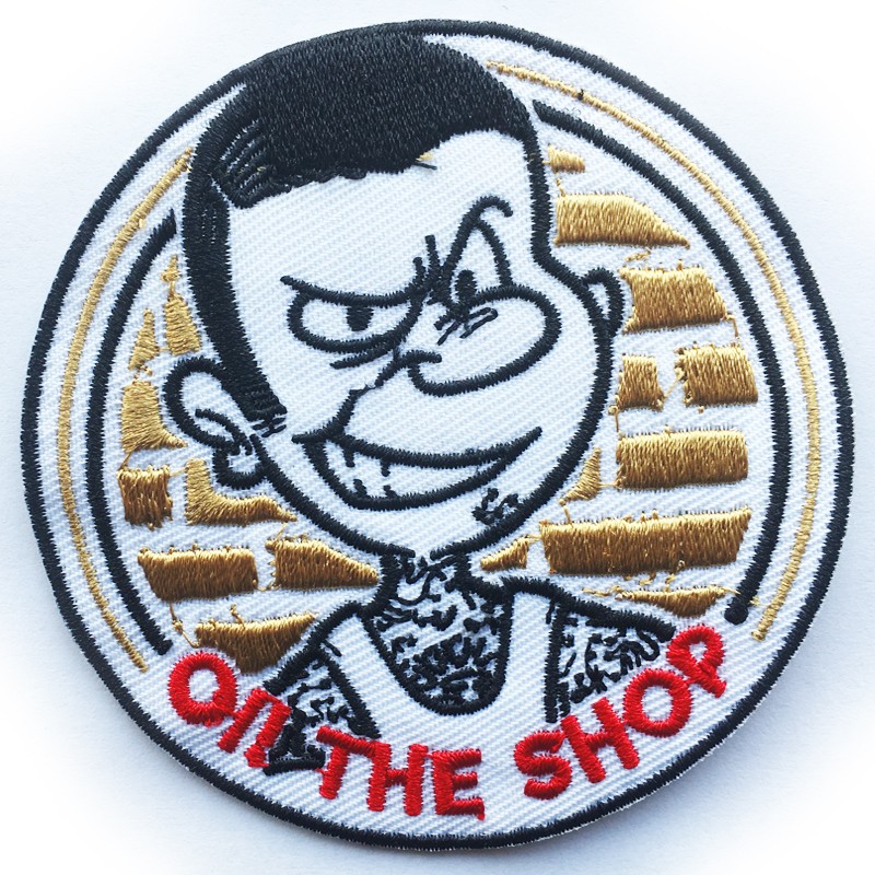 Oi! the Shop - rund, Aufnäher