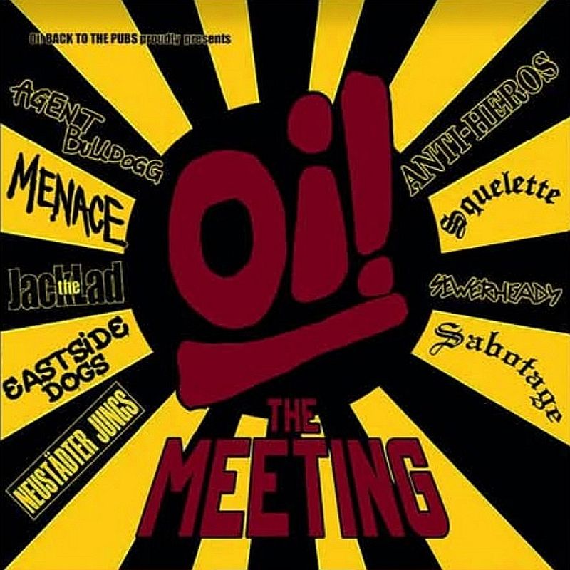 V/A Oi! the Meeting, LP lim. 500 versch. Farben