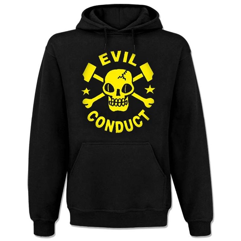 Evil Conduct - Skull, Kapuzenpullover schwarz