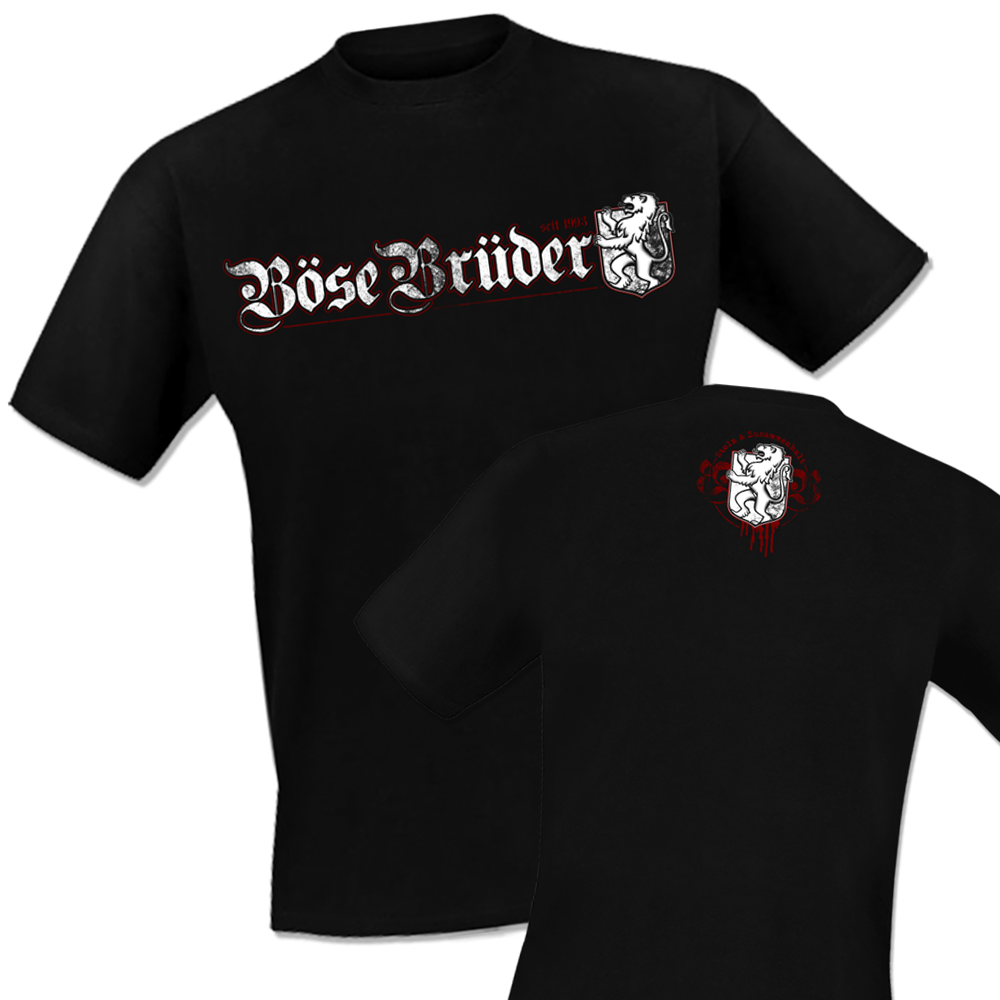 Böse Brüder - Wappen, T-Shirt Letzte Chance