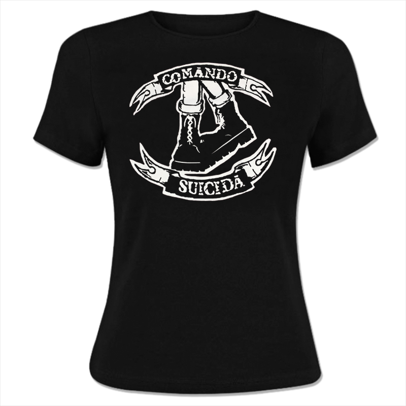 Comando Suicida - Boots, Girly schwarz