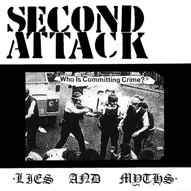 Second Attack - Lies and Myths, 7" schwarz