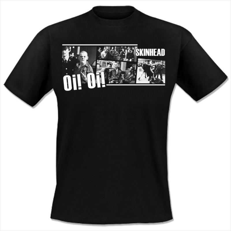 Skinhead - Oi! Oi!, T-Shirt verschiedene Farben