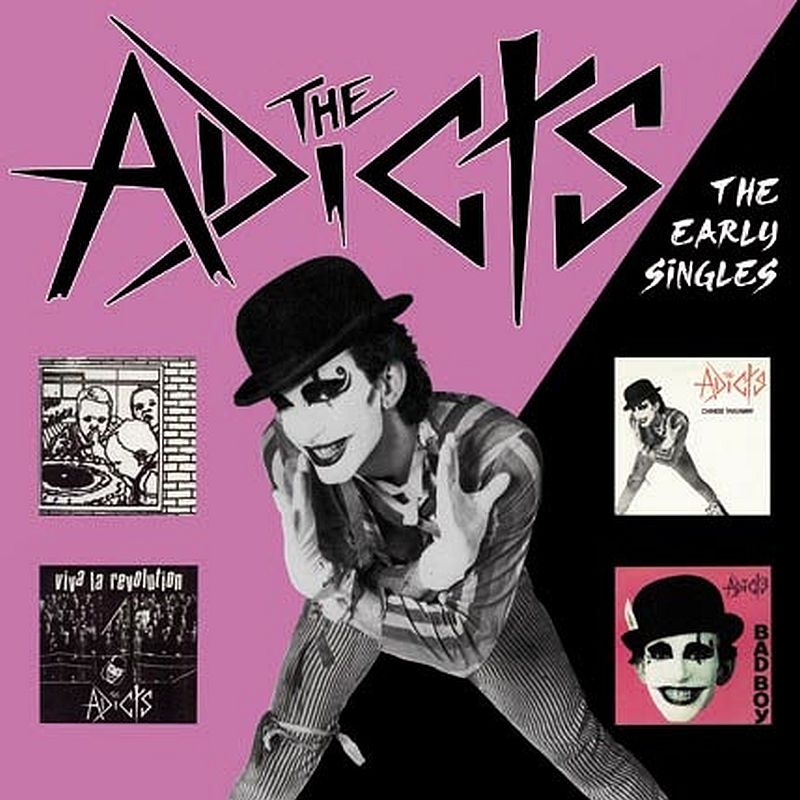 Adicts, The - The early Singles, LP schwarz