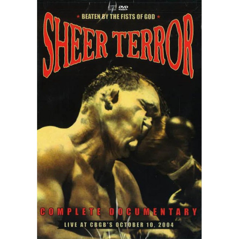 Sheer Terror - Beaten by the fists of god, DVD + CD