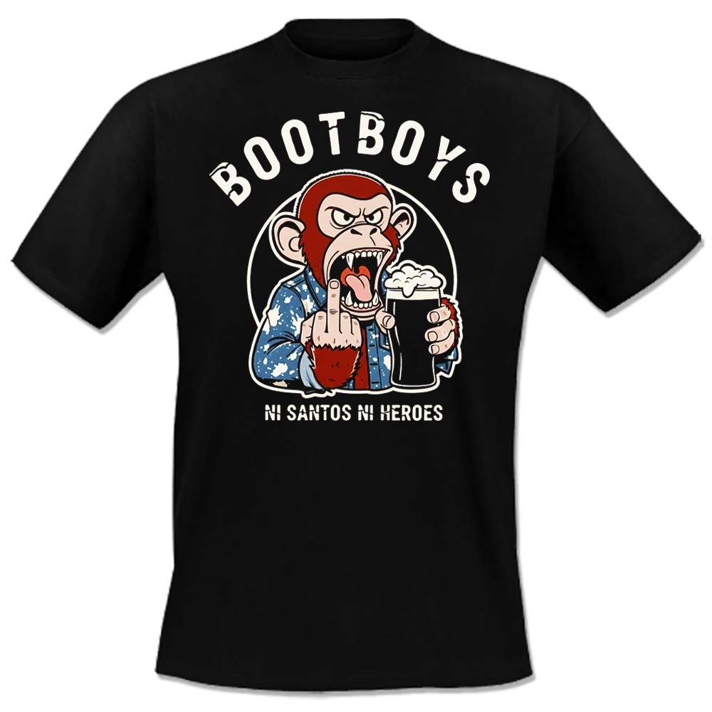 Bootboys - Ni santos ni heroes, T-Shirt schwarz
