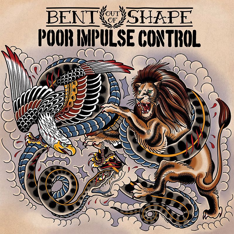 Poor Impulse Control / Bent out of Shape, 7" lim. 300 schwarz