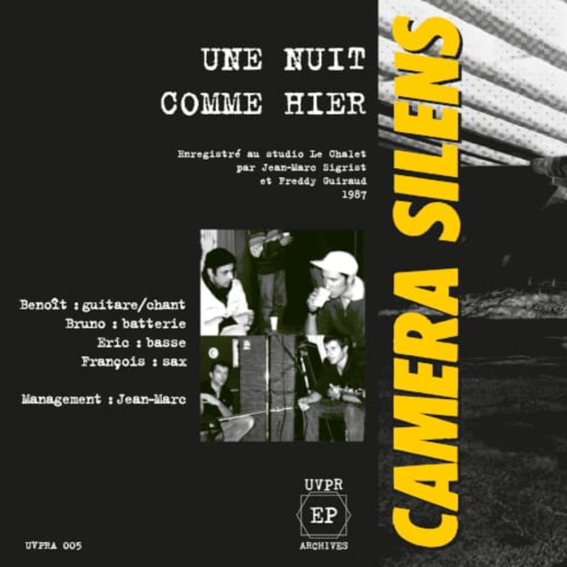Camera Silens - Une nuit, 7" schwarz, Repress UVPR