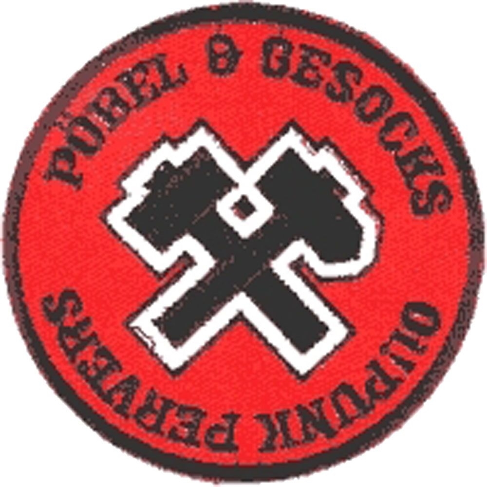 Pöbel & Gesocks - Oi! Punk Pervers, Aufnäher rund