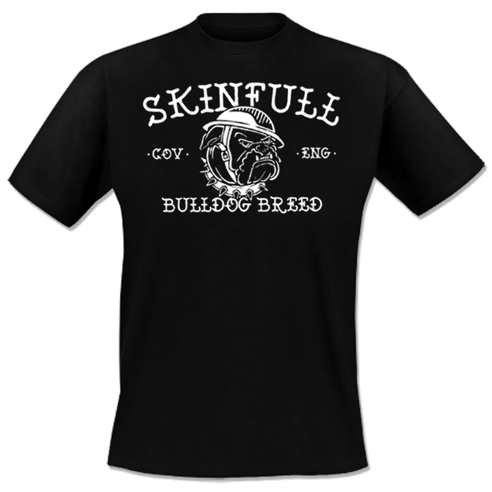 Skinfull - Bulldog Breed, T-Shirt schwarz