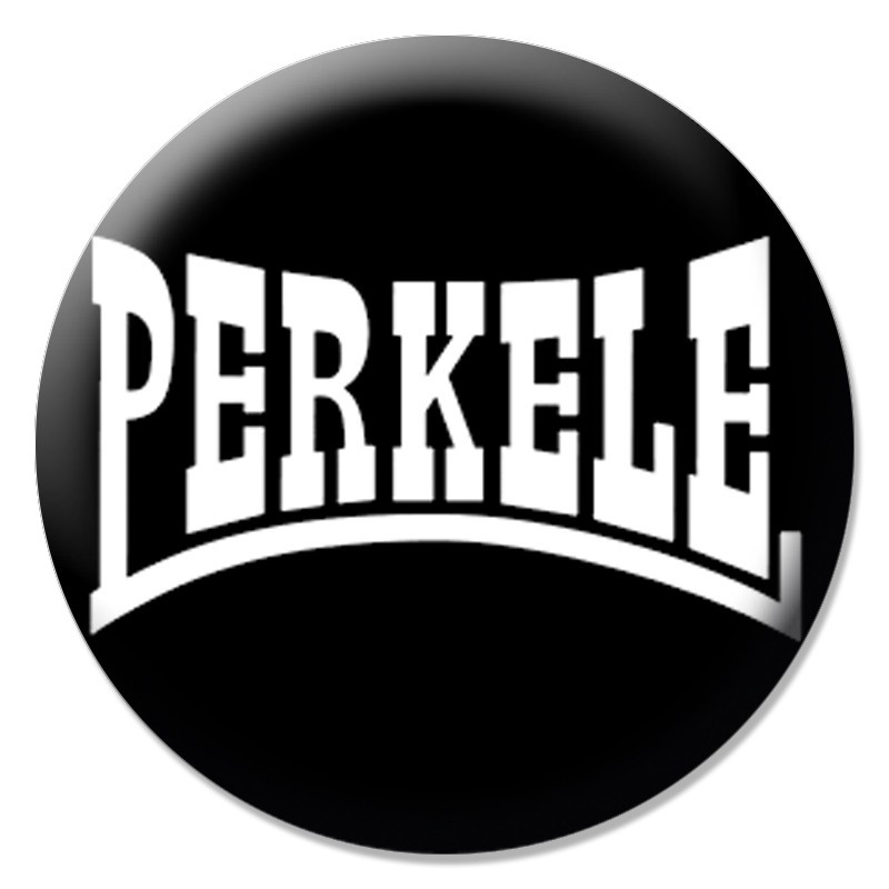 Perkele - Logo, Button   B085