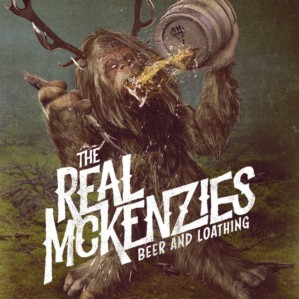 Real McKenzies, The - Beer And Loathing, LP schwarz