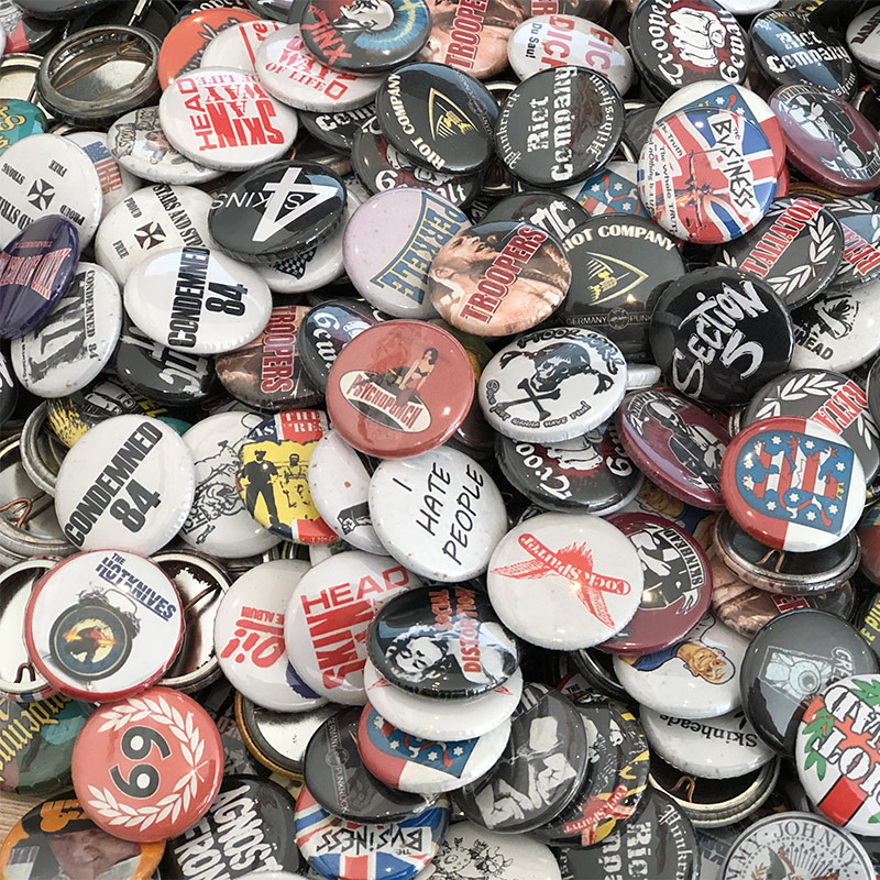 12x Button - SPARPAKET Oi! Punk Ska und mehr