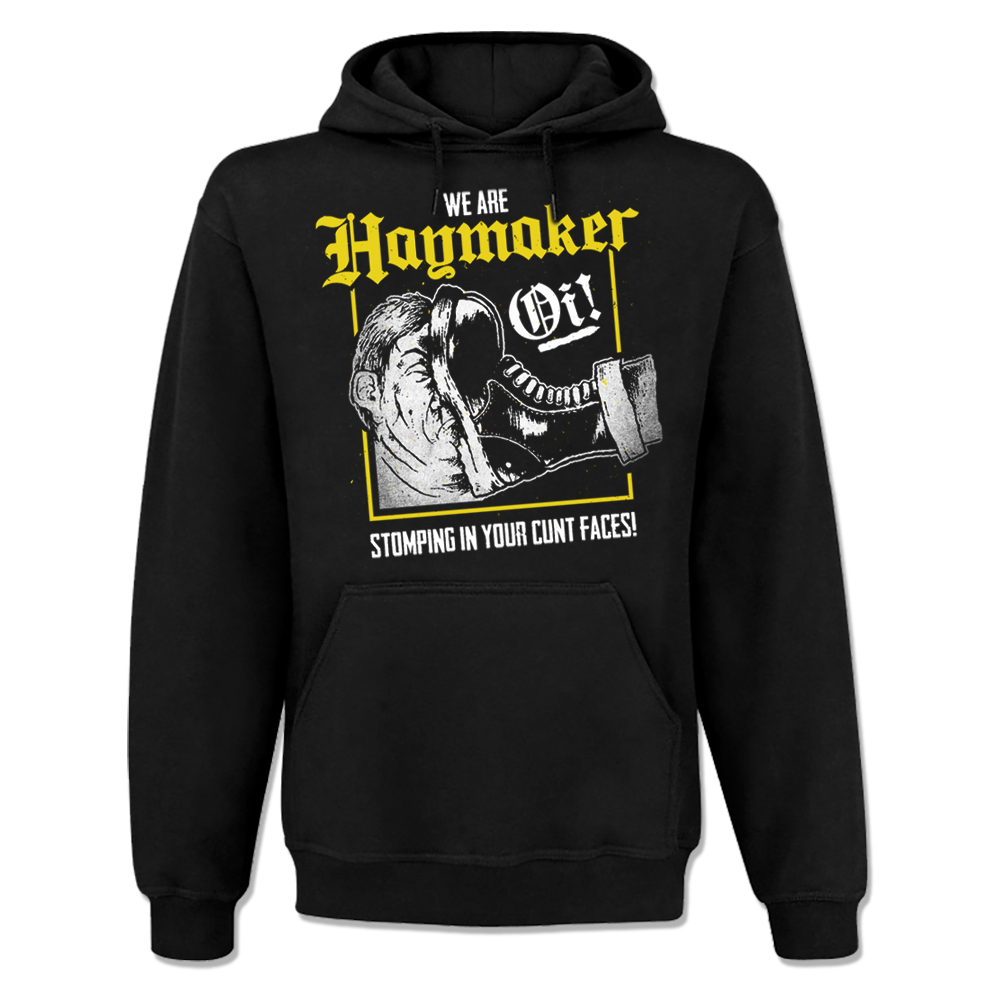 Haymaker - Cuntface, Kapuzenpullover schwarz