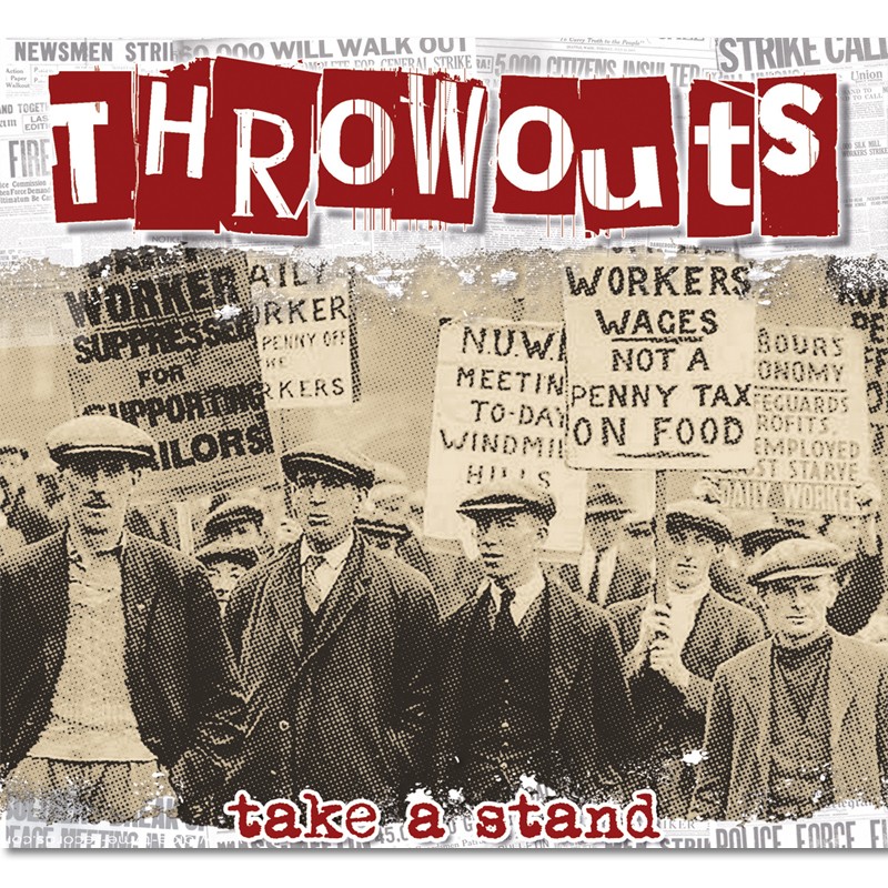 Throwouts - Take a stand, CD Digipack