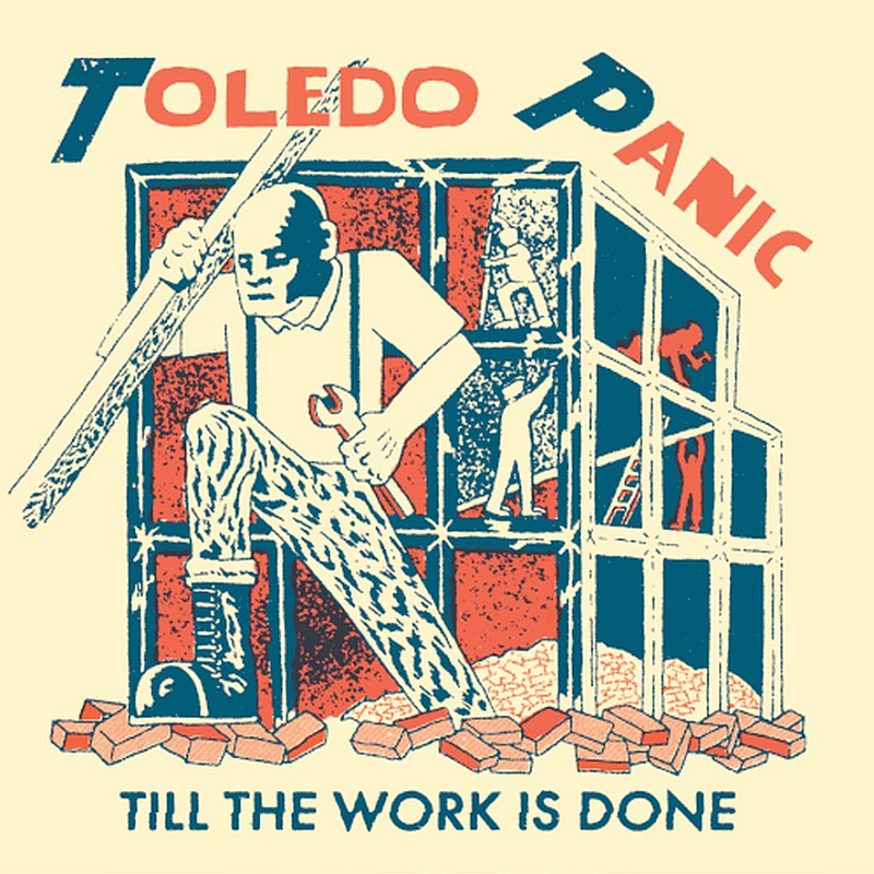 Toledo Panic - Till the Work is done, LP lim. 300 versch. Farben