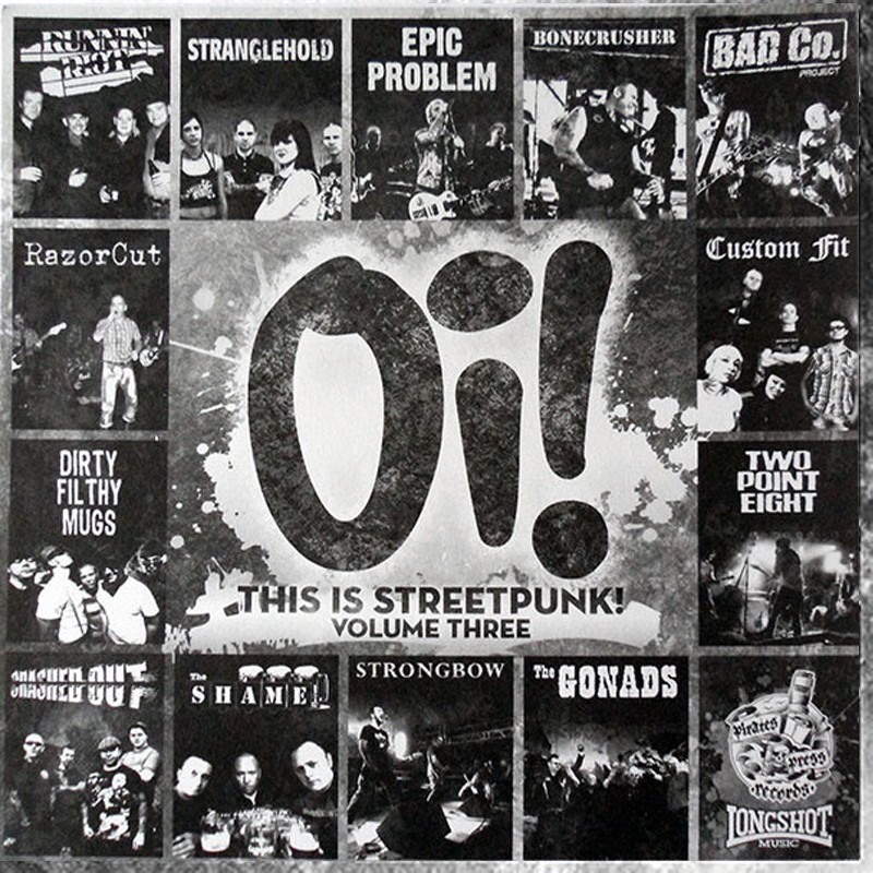 V/A Oi! this is Streetpunk - Vol. 3, LP schwarz + Button