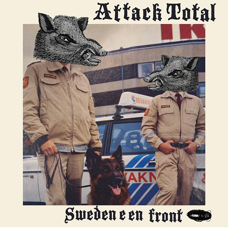 Attack Total - Sweden e en front, 7" lim. 200 schwarz