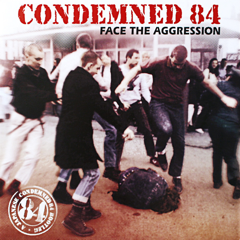 Condemned 84 - Face the aggression, LP schwarz, lim. 500