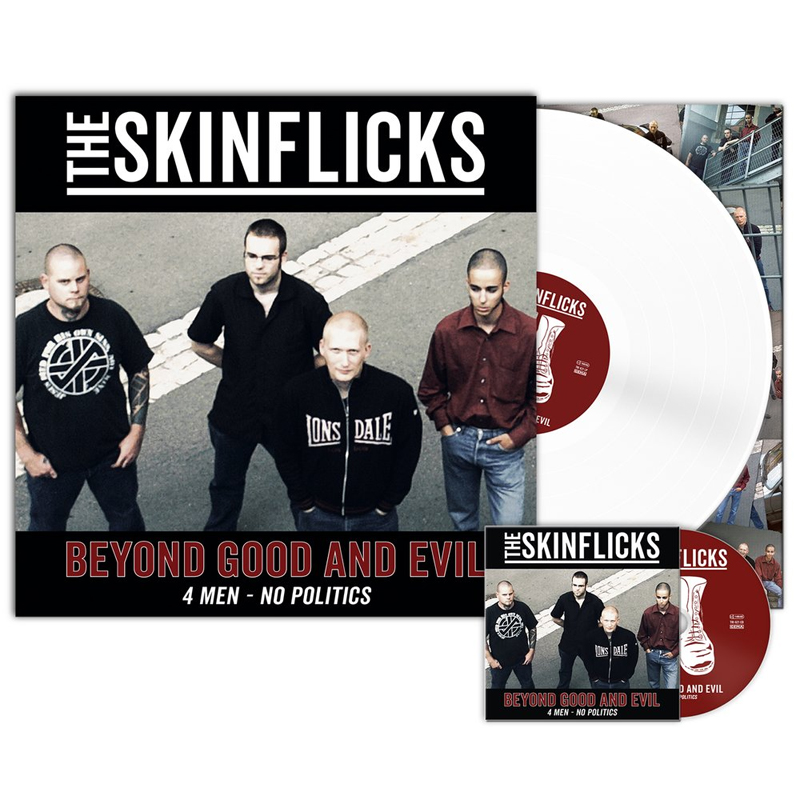 Skinflicks - Beyond good and evil, LP white + CD, lim. 500