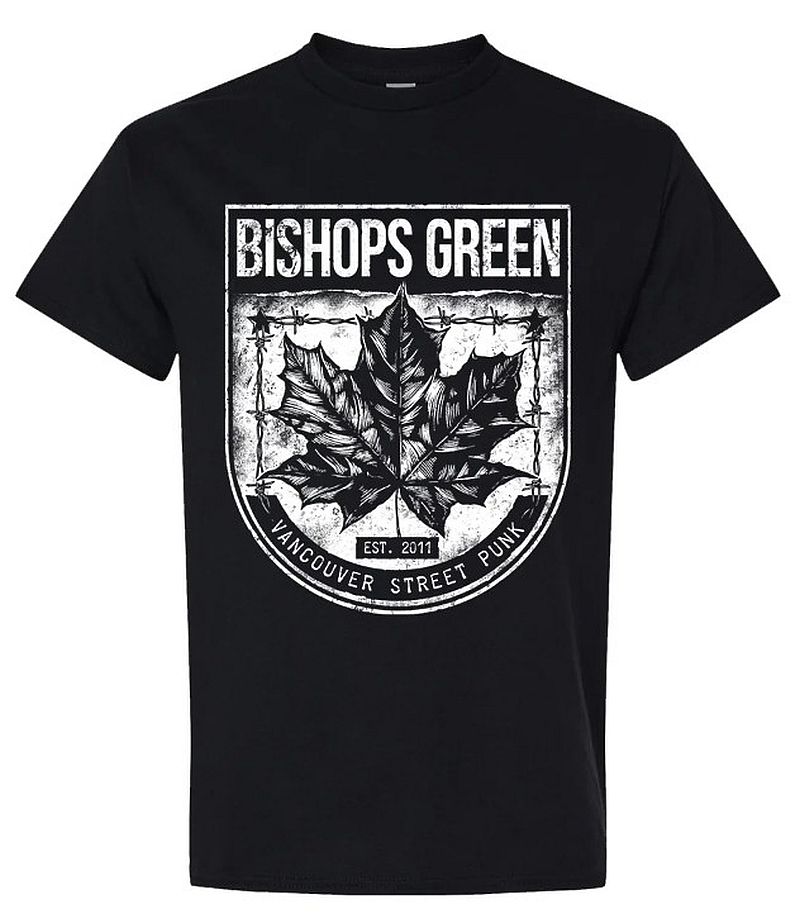Bishops Green - Vancouver Street Punk, T-Shirt schwarz