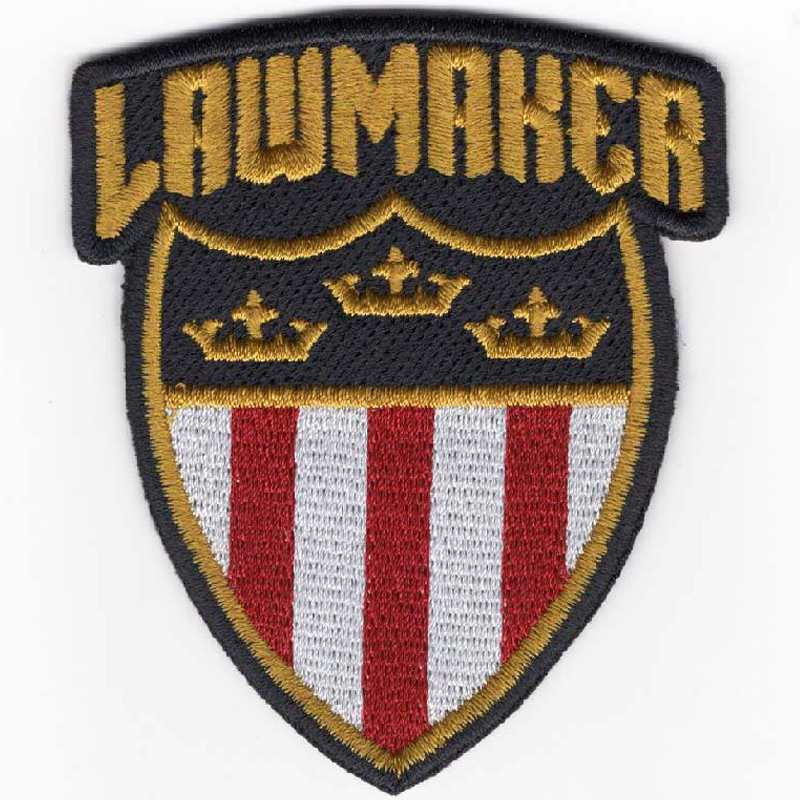 Lawmaker - Logo, Aufnäher
