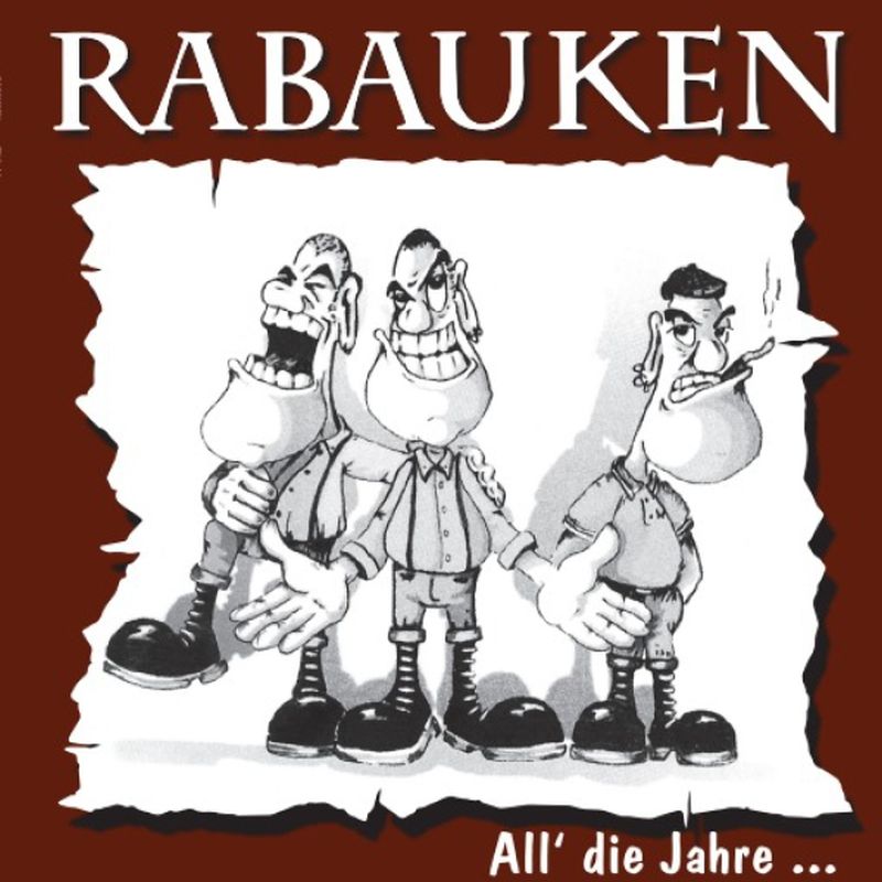 Rabauken - All die Jahre, LP lim. 500  3. Auflage multicolor