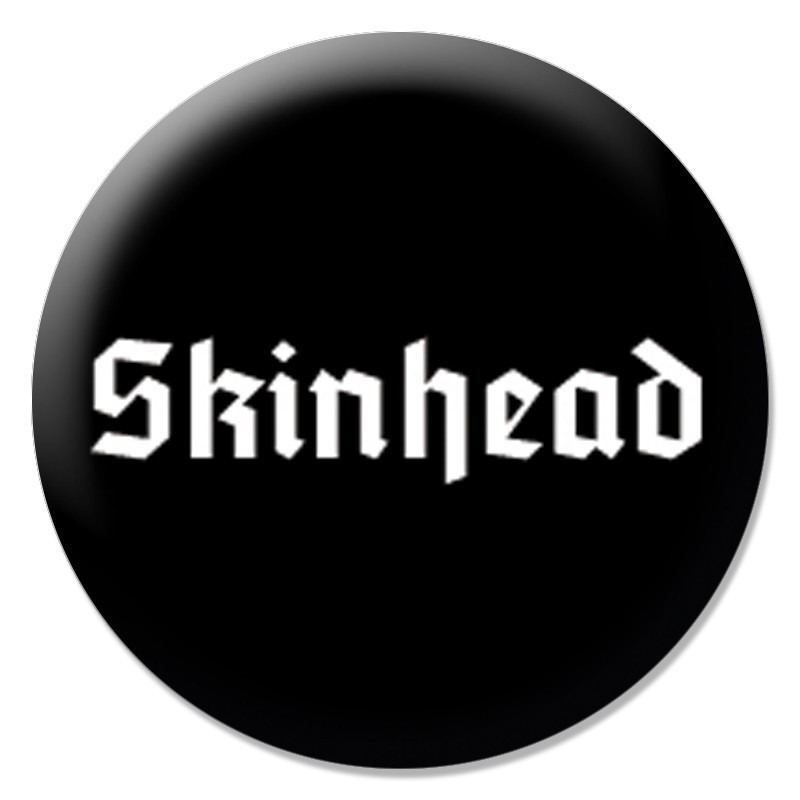 Skinhead Button Skinhead - Fraktur, Button B113 | OTS-5835