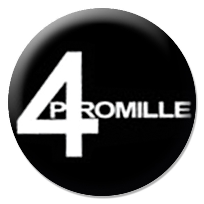 4 Promille - Logo, Button B003