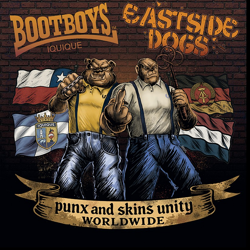 Eastside Dogs / Bootboys - Punx & Skins Unity Worldwide, LP lim. 300 versch. Farben